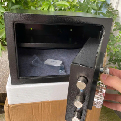 KÉT SẮT TIKO 25E VÂN TAY 2 TẦNG THÔNG MINH. MỞ BẰNG VÂN TAY KẾT HỢP KHÓA CƠ CAO CẤP