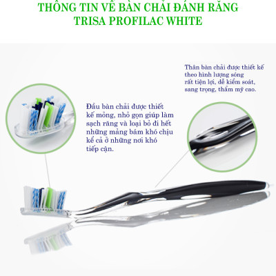 Bàn Chải Đánh Răng Trisa Profilac White