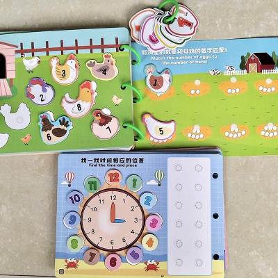 Đồ Chơi Trẻ Em, Học Liệu Bóc Dán Montessori, Sách Bóc Dán Toán Học, Asstar Đồ Chơi Giáo Dục