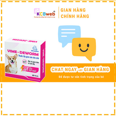 Viên xổ giun Vime-Deworm dành cho chó