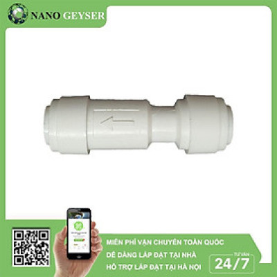 Cút nối nhanh máy lọc nước, Van 1 chiều, Cút màng RO, Cút Bơm - Hàng Chính Hãng