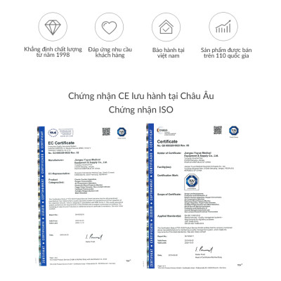 Máy đo huyết áp điện tử bắp tay chính hãng YUWELL YE660D [Nhập khẩu chính hãng - Bảo hành 5 năm]