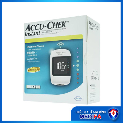 Bộ Máy Đo Đường Huyết Accu-Chek Instant mmol/L