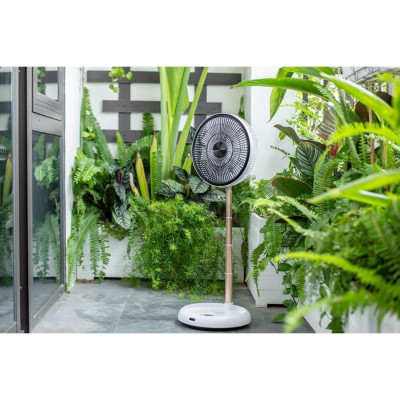 Quạt Sạc Pin Gấp Gọn Elegant Điều Khiển Từ Xa Thương Hiệu Đức - Hàng nhập khẩu