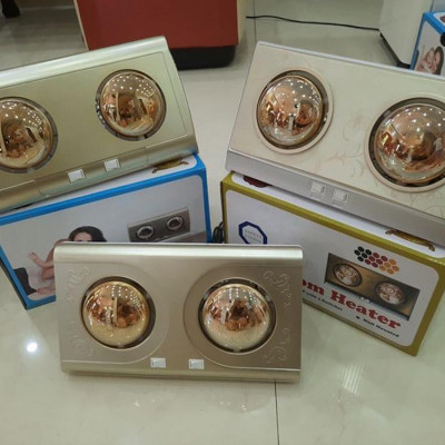 Đèn Sưởi Nhà Tắm ABG CH-C3D 3 Bóng Sưởi, Mỗi Bóng Công Suất 275W Phù Hợp Với Phòng Tắm Rộng Từ 4-6 Mét Vuông - Hàng Chính Hãng