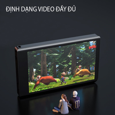 Máy Nghe Nhạc Lossless MP3 MP4 Bluetooth Màn Hình Cảm Ứng 4 inch Ruizu H9 - Hàng Chính Hãng