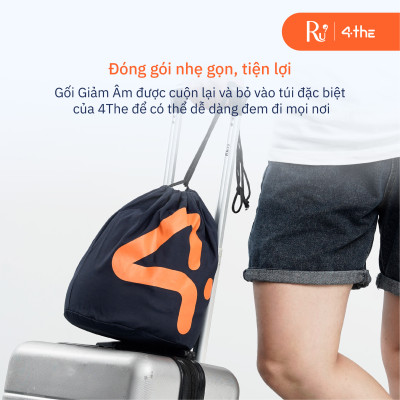 Gối Cổ Giảm Âm 4The - Noise Cancelling Pillow | Gối Cổ Du Lịch Cao Cấp Thoải Mái | 3 Màu Sắc