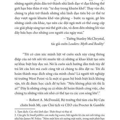 Tư Duy Ngoài Khuôn Khổ - Lãnh Đạo Tiến Bộ, Đổi Mới Thế Hệ