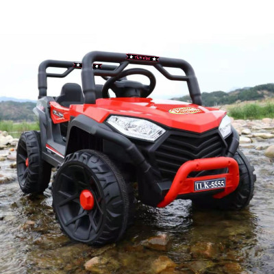 Xe oto điện trẻ em, xe điện cho bé TILO KIDS TLK-5555 phiên bản Tôi yêu Việt Nam có điều khiển từ xa, bluetooth, chế độ nhún