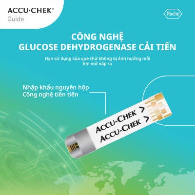 Hộp 25 Que Thử Đường Huyết ACCU-CHEK Performa