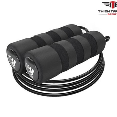 Dây nhảy thể dục AD12234 dài 3m dày 6mm, thiết kế cầm tay mút xốp êm ái,thoải mái hơn và tạo sự thuận tiện cho người sử dụng