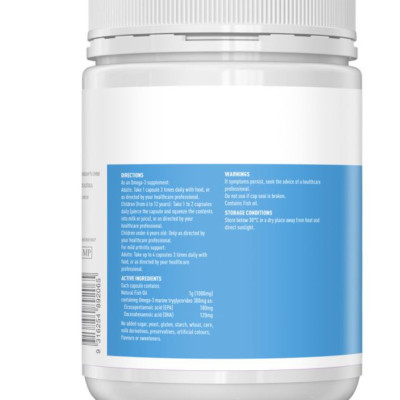 Viên Uống Dầu Cá Bổ Não, Sáng Mắt, Tăng Miễn Dịch Healthy Care Fish Oil 1000mg Omega 3 hỗ trợ tăng cường miễn dịch, bổ xương khớp,  mắt và thần kinh nuôi dưỡng làn da căng mịn, ẩm mượt