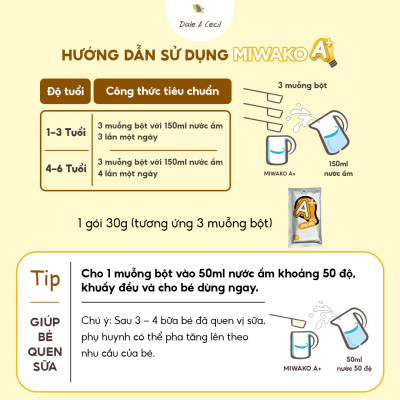 Sữa Miwako A+ Hộp 400g Vị Vani Nhập Khẩu Malaysia, Sữa Hạt Hữu Cơ Organic Cho Bé Từ 1-6 Tuổi Giúp Cải Thiện Ngôn Ngữ Phát Triển Trí Não & Chiều Cao Vị Ngọt Tự Nhiên Dễ Uống