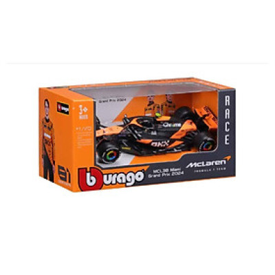 Đồ Chơi Xe Đua F1 1:43 McLaren F1 MCL38 (2024) MAISTO 04/18-38214