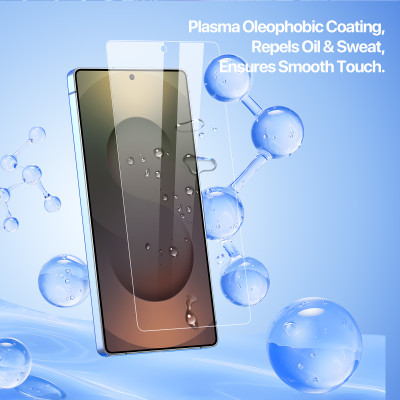 Kính Cường Lực kèm khung trợ dán Dux Ducis Roga cho Samsung Galaxy S25 Ultra/ S25 Edge, không viền đen, cảm ứng vân tay_ Hàng Chính Hãng