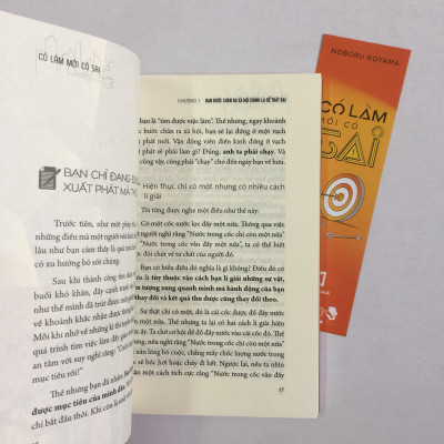 Combo 2 cuốn: Vươn Lên Hoặc Bị Đánh Bại + Có Làm Mới Có Sai - Thất bại thực ra cũng là một đóng góp ( kèm bookmark )