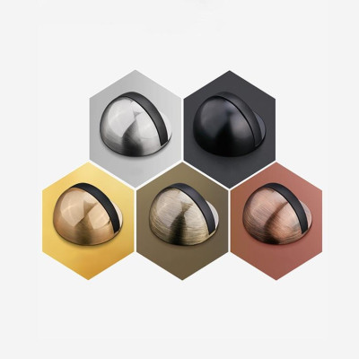 Chặn Cửa Gắn Sàn, Chặn Cửa Bán Nguyệt Nhiều Màu, Chặn Cửa Chống Va Đập, An Toàn, Siêu Bền. 