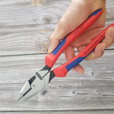 Kìm cắt cáp Knipex Lineman 09 02 240