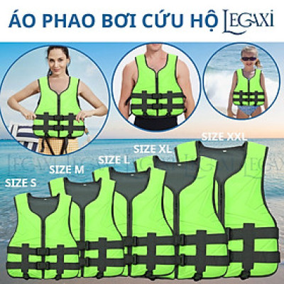 Áo Phao Tập Bơi Cứu Sinh An Toàn Cho Người Lớn Và Trẻ Em Dùng Khi Tắm Biển Hồ Câu Cá Du Thuyền