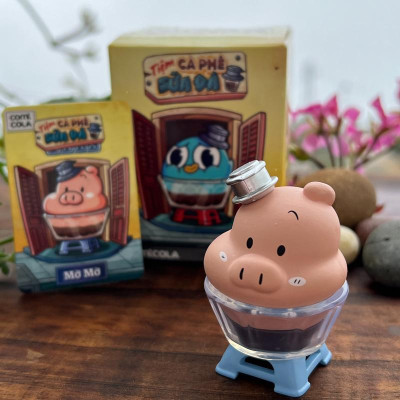 Đồ Chơi Mô Hình Arttoy Blindbox Tiệm Cà Phê Sữa Đá (Mẫu Bên Trong Là Ngẫu Nhiên)