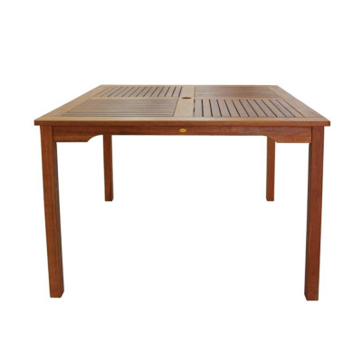 Bàn Vuông Kalimantan 100Cm IBIE NT3033 (100 x 100 x 72 cm) - Nâu