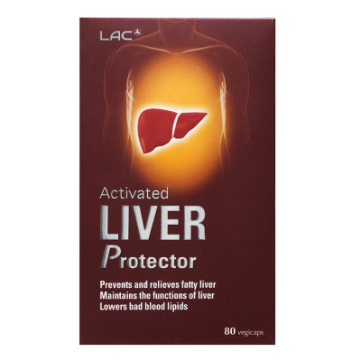 VIÊN UỐNG HỖ TRỢ NGĂN NGỪA GAN NHIỄM MỠ LAC ACTIVATED LIVER PROTECTOR (80 VIÊN)