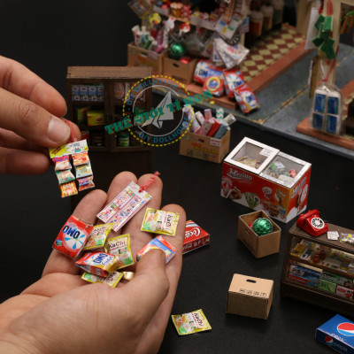 MÔ HÌNH TỰ LẮP RÁP DIY SÀI GÒN XƯA VÀ NAY - TIỆM SẠP KHÔ - SG01