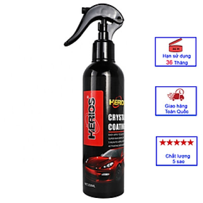 Chai Phủ Bóng Xe Cao Cấp HERIOS LA-023 Công Nghệ Đức 250ml