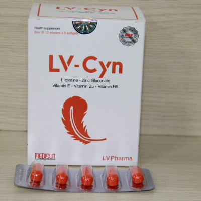 Lv - CYN Viên uống hỗ trợ làm đẹp Da - Móng - Tóc 
