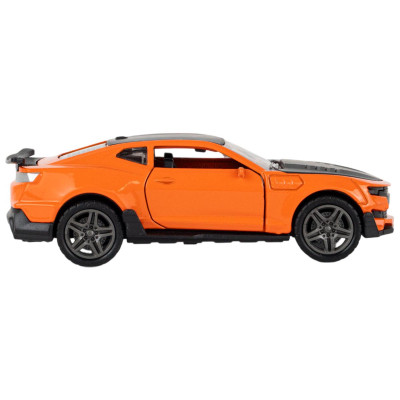 Đồ Chơi Mô Hình Xe CC Ba Cửa Chạy Trớn - Toys&Joys 53235 - Màu Cam