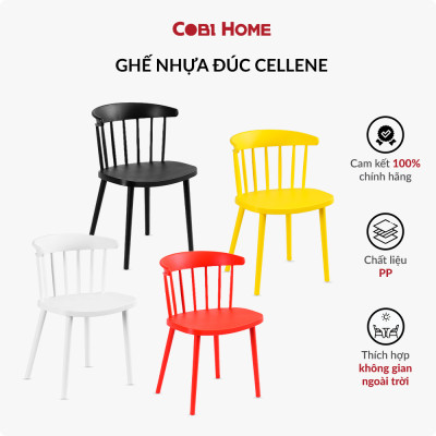 Ghế nhựa đúc Cellene - 395191
