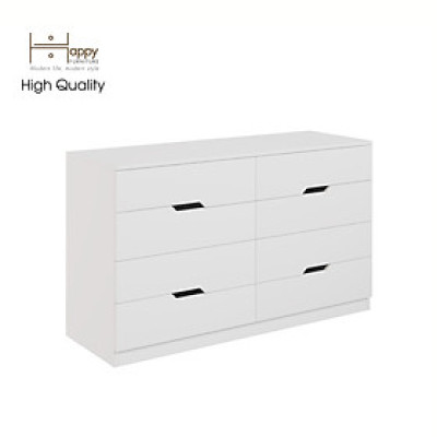 [Happy Home Furniture] DASH , Tủ đựng đồ - 8 ngăn kéo , 132cm x 46cm x 78cm ( DxRxC), THK_053