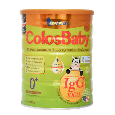 Sữa Bột VitaDairy ColosBaby Gold 0+ (800g)