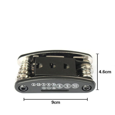 Bộ Vá Săm Lốp Sửa Chữa Xe Đạp Đa Năng Mini Tiện Dụng VS-30 Bỏ Túi (Kèm Miếng Vá) có thanh nạy nhựa cứng - Mai Lee 