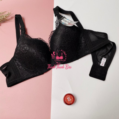 Áo Lót Thái lan  9811 – Chất ren mịn, mút mỏng, có gọng, Cup B, Bigsize