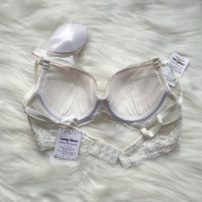 Áo ngực nữ mút mỏng phối ren tặng kèm miếng mút giúp nâng ngực mã HG293320