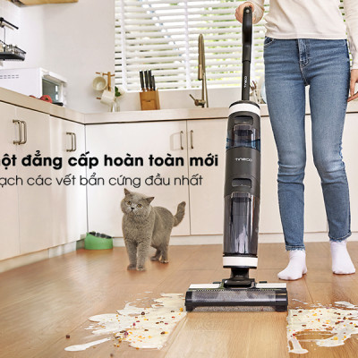 Máy hút bụi lau sàn làm sạch thông minh không dây Tineco Floor One S3 - Hàng chính hãng