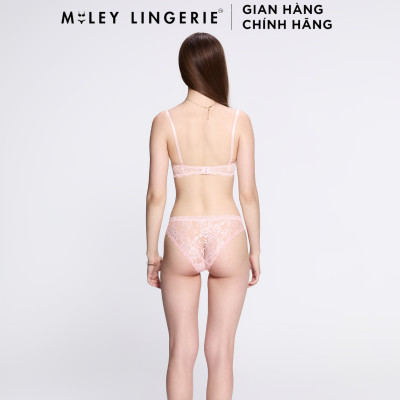 Áo Ngực Nâng Ngực Ren Nữ Mút Dày 4cm Active Miley Lingerie - Hồng BRL12001