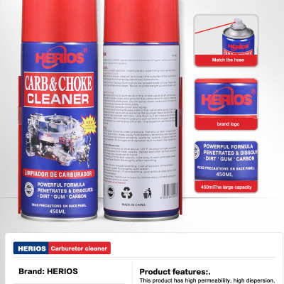 Chai Vệ Sinh Bộ Chế Hoà Khí Cao Cấp HERIOS LA-008 Công Nghệ Đức 450ml