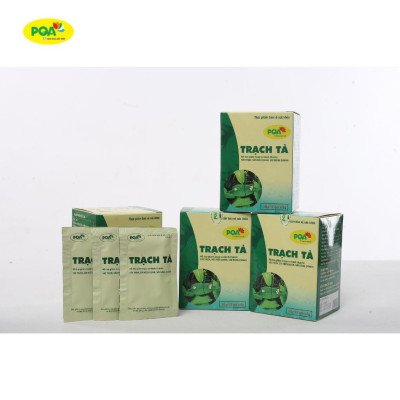 Trạch Tả PQA Giúp Thanh Nhiệt Lợi Niệu, Hỗ Trợ Giảm Nguy Cơ Hình Thành Sỏi Thận Hộp 12 Gói