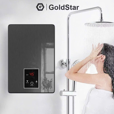 Máy Nước Nóng Cảm Ứng LCD Chống Giật – Tích Hợp Cảm Biến Nhiệt, Tặng Vòi Sen Đa Chế Độ Loại Xịn