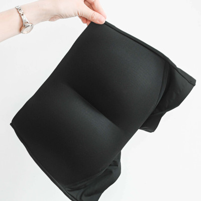 Quần đùi độn mông lưng cao chất liệu su