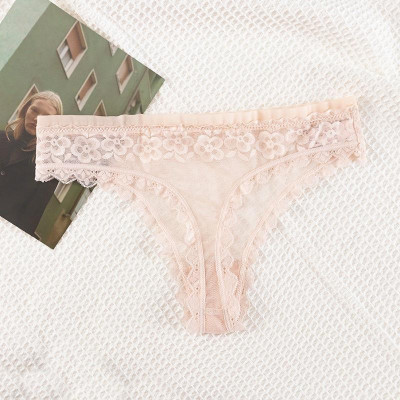 Combo 5 Quần Lót Nữ Lọt Khe Ren Hoa Hồng Voronin 8154 – Siêu Mảnh, Thoáng Mát, Tôn Dáng