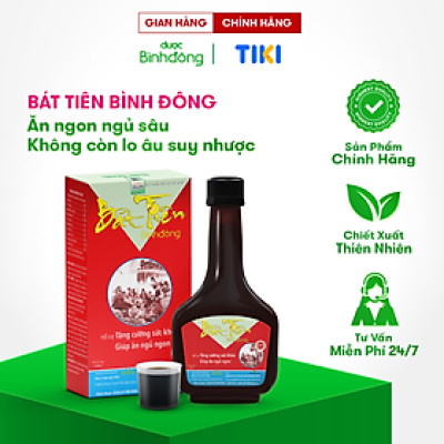 Bát Tiên Bình Đông chai 280ml - Giúp bồi bổ cơ thể, tăng cường sức khỏe ăn ngon ngủ sâu