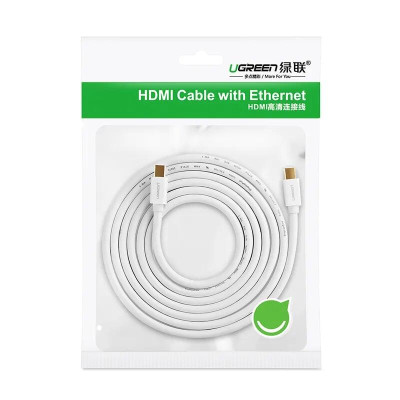Ugreen UG10429MD111TK 2M màu Trắng Cáp Mini Displayport 2 đầu cao cấp - HÀNG CHÍNH HÃNG