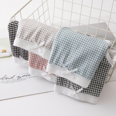 SET 5 Quần Lót Nữ Cotton Cao Cấp Nâng Mông Thông Hơi Hoạ Tiết Dễ Thương - Kiểu Caro (giao màu ngẫu nhiên)