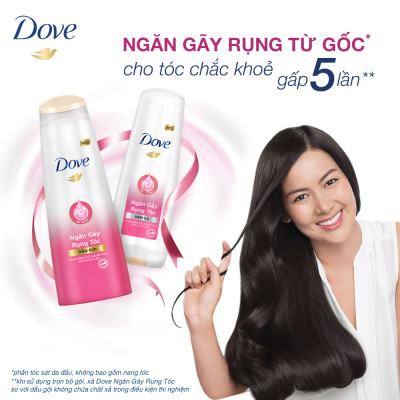 Dầu gội Dove Biotin Ngăn gãy rụng tóc 640g
