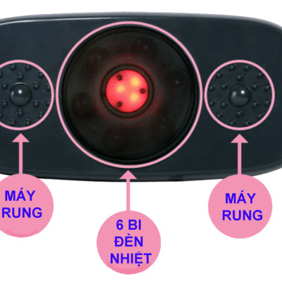 Chính Hãng Ayosun - Đai massage bụng Ayosun Rung Quay Nhào Mạnh Mẽ