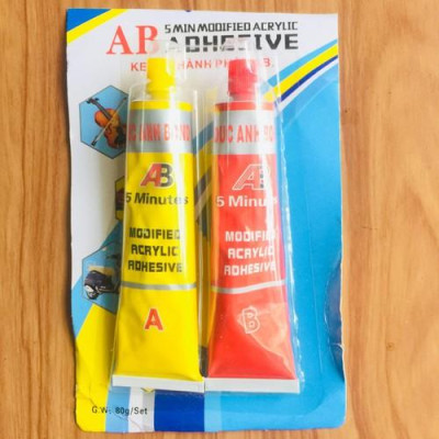 1 Bộ keo hai thành phần A-B (Keo 2 trong 1) loại 80 gam