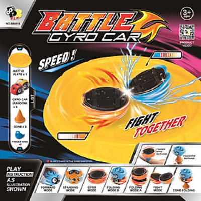 Bộ 4 con quay kỳ diệu Yuga Toys quái thú - Hàng chính hãng 